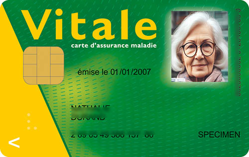 carte vitale mise à jour par la pharmacie Gambetta Brunet